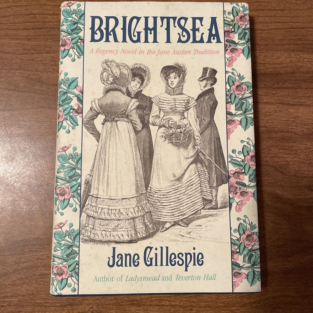 Brightsea JANE GILLESPIE 1987 1st Edition Jane Austen Sense & Sensibility Sequel